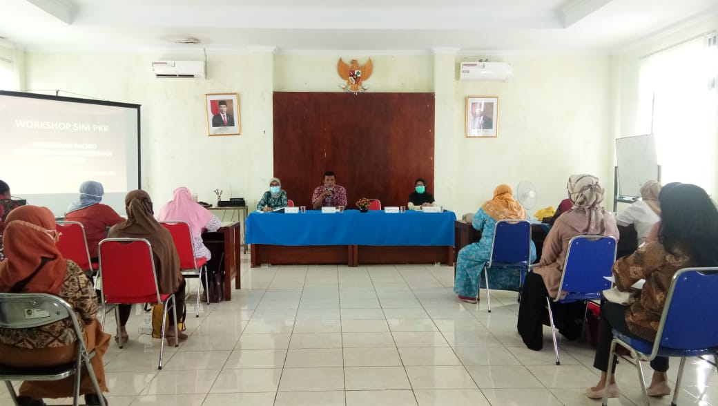 Workshop SIM PKK Kelurahan Baciro.