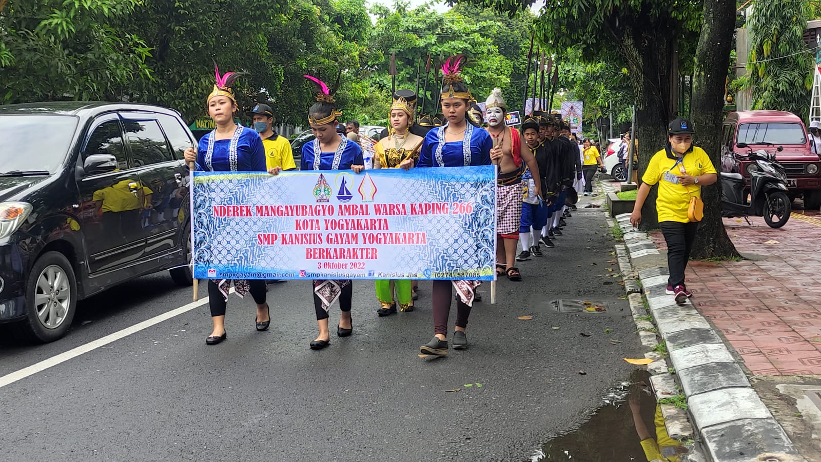 Karnaval Pelajar Memperingati HUT Kota Yogyakarta ke-266