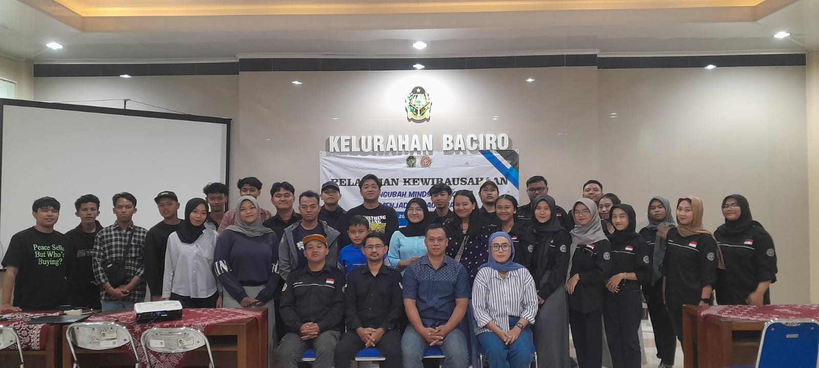 KARANG TARUNA BACIRO MENDAPAT PELATIHAN KEWIRAUSAHAAN